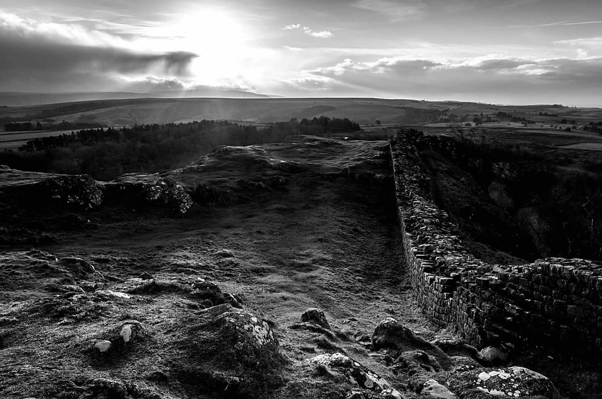 Lands End black and white